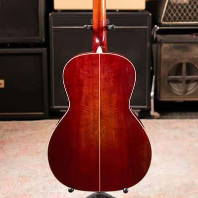 Eastman E10OOSS/V Slope Shoulder Acoustic Guitar - Antique Varnish with Hardshell Case image 7