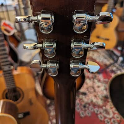 Yamaha FG-152 Orange Label 000-Style Acoustic Guitar Nippon Gakki 1980 image 6