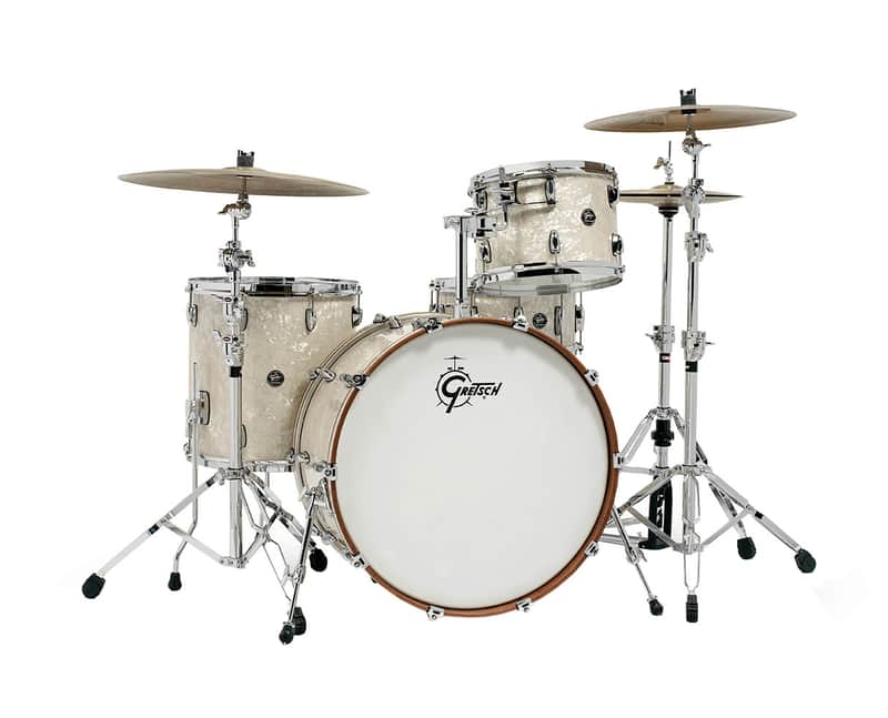 Gretsch Drums Renown 4-pc Shell Pack w/24" Kick - Vintage Pearl image 1