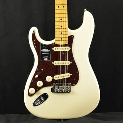 Mint Fender American Professional II Stratocaster Left-Hand Olympic White Maple Fingerboard image 1