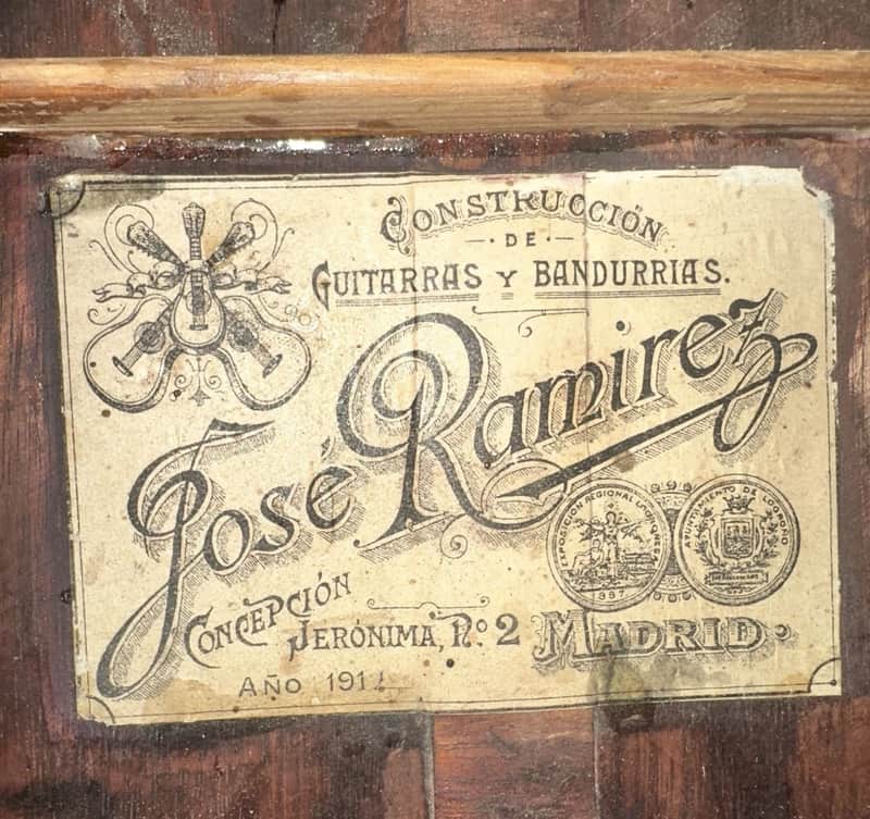 1911 JOSE RAMIREZ Fabricated in Madrid - French Polish image 1