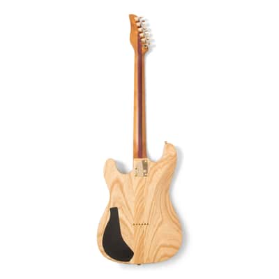Jamstik Deluxe MIDI Guitar -Natural Wood - White Pick Guard  - Hard Shell Case - B-Stock image 2