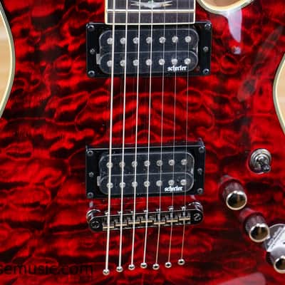 Schecter Omen Extreme-7 - Black Cherry image 5