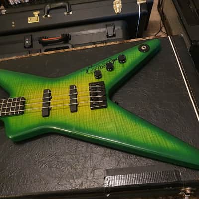 Washburn USA Custom Shop Dimebag Darrell DB2000 Dime gift GWAR Artist Signed RARE Bass Guitar D3 image 15
