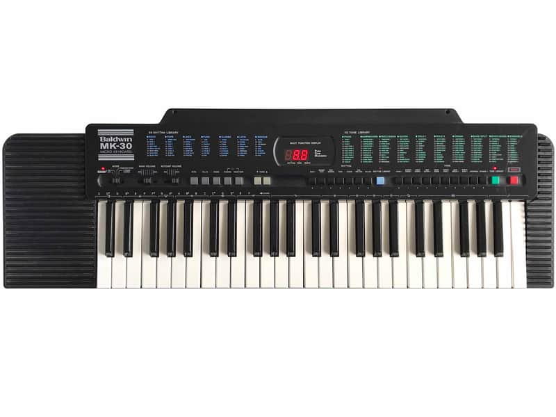 1989 Baldwin MK-30 Micro Keyboard & Lo-Fi PCM Sample-Based Synthesizer & Digital Drum Machine Casio CT-395 image 1