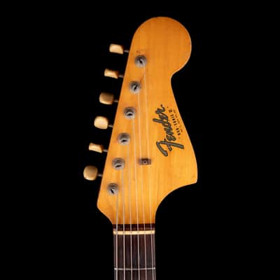 Vintage 1965 Fender Duo-Sonic II White with OHSC image 12