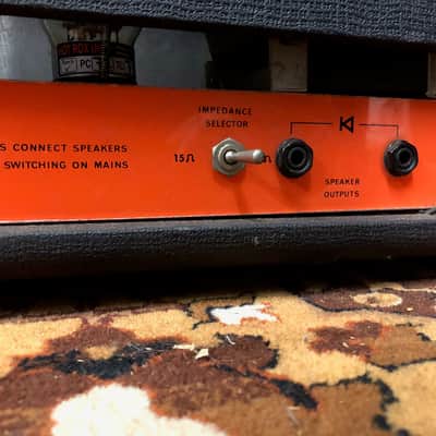 Vintage 1960s (1969) Simms Watts Super 150 150w KT88 Guitar Valve Amplifier Head image 12