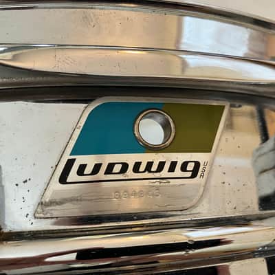 Ludwig Supraphonic LM400 5x14 1971 - Chrome image 9