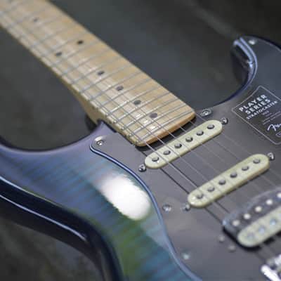 Fender Limited Edition Player Stratocaster® HSS Plus Top - Blue Burst image 18