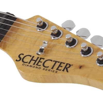 Schecter PT Classic w/ Case - Caribbean Fade Burst (7321) image 16