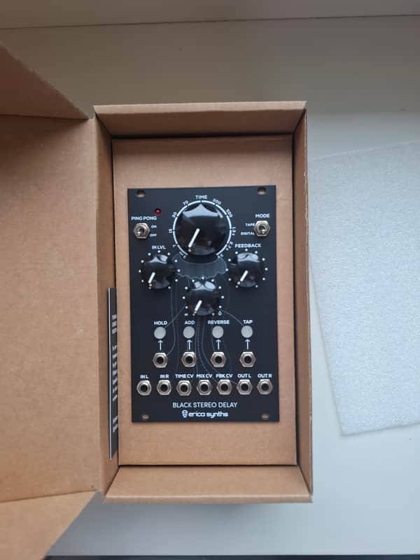 Erica Synths Black Stereo Delay