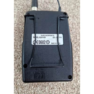 Shure ULX1-G3 Bodypack Wireless Transmitter - 829-865 Mhz - Excellent w/ Soft Case image 8