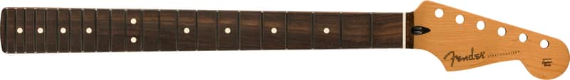 Fender Satin Roasted Maple Stratocaster Neck 22 Jumbo Frets 12" Rosewood Flat Oval Shape