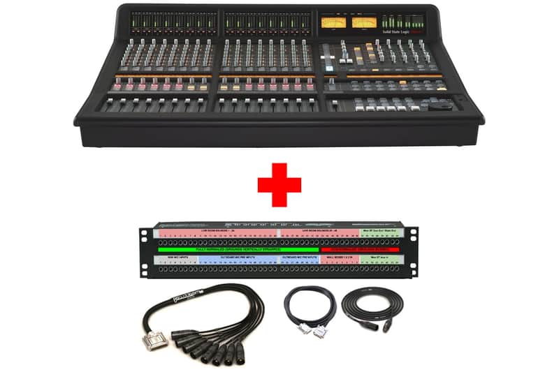 SSL Matrix 2 | 16 Channel Mixing Console with Patchbay & | Reverb