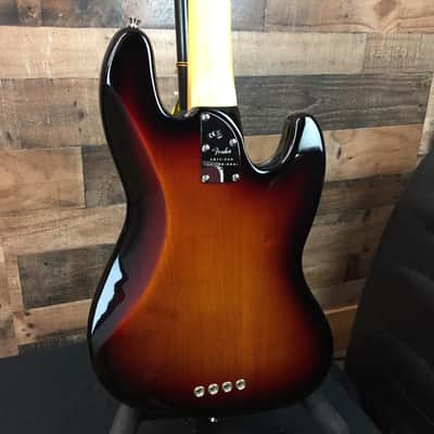 Fender American Professional II Jazz Bass, LEFT HANDED, 3-Color Sunburst, Hard Case, Free Ship, 361 image 10