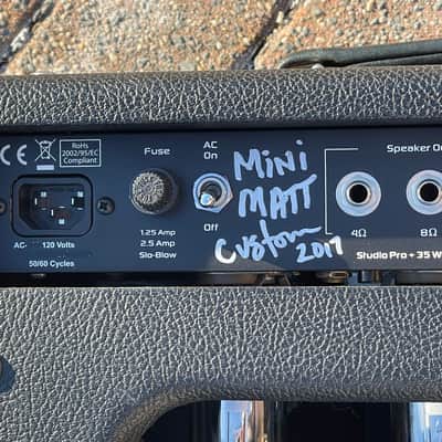 Bill Krinard (Two Rock Founder) MATT SCHOFIELD Signature 35W 1-off! CUSTOM WIRED low wattage version! image 3