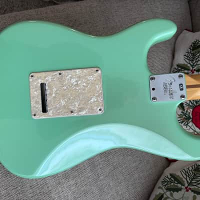 Fender American Fat Stratocaster Texas Special with Maple Fretboard 2002 - 2003 - Surf Pearl image 3
