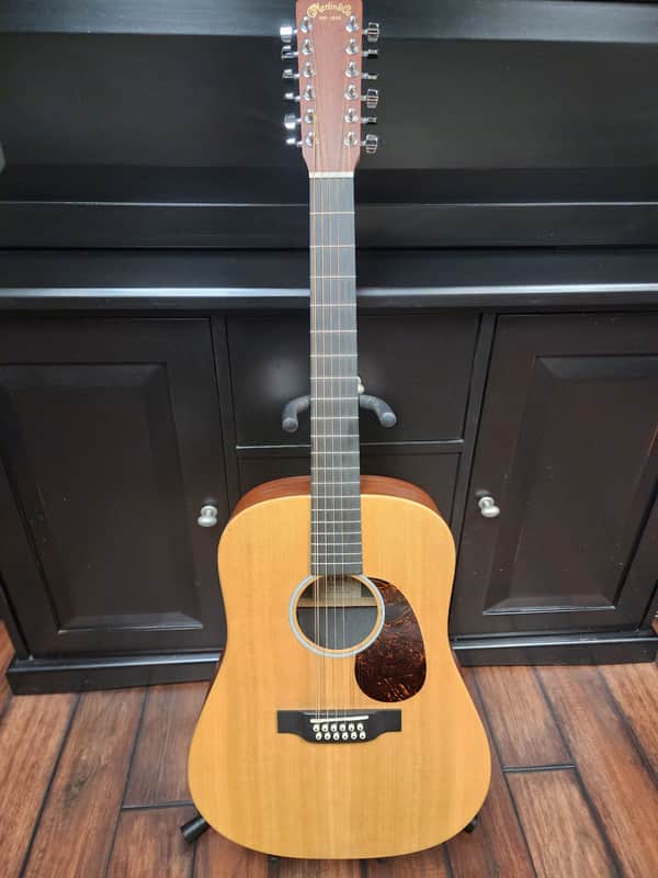 Martin DX12AE Natural 12 String Acoustic Electric Guitar image 1