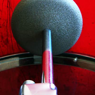 Vintage 1950's Electro-Voice 911 Mercury Omnidirectional Crystal Microphone w period Atlas DS5 stand prop display image 13