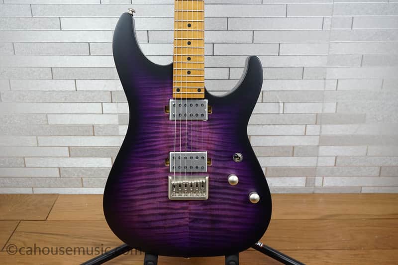 Schecter C-1 Standard Plus - Transparent Purple Burst image 1