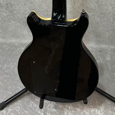Hamer DC double cutaway electric guitar transparent black (made in Korea) image 5