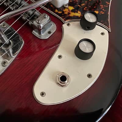 c.1965 Splendor(Hitachi Musical)SG-603 MIJ Vintage Guitar “Redburst” image 8
