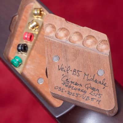 【new】Meta Guitars / Veil-B5 Midscale "Crimson Queen" 3.670kg【GIB Yokohama】【price included SHIPPING & IMPORT TAX & VAT】 image 13
