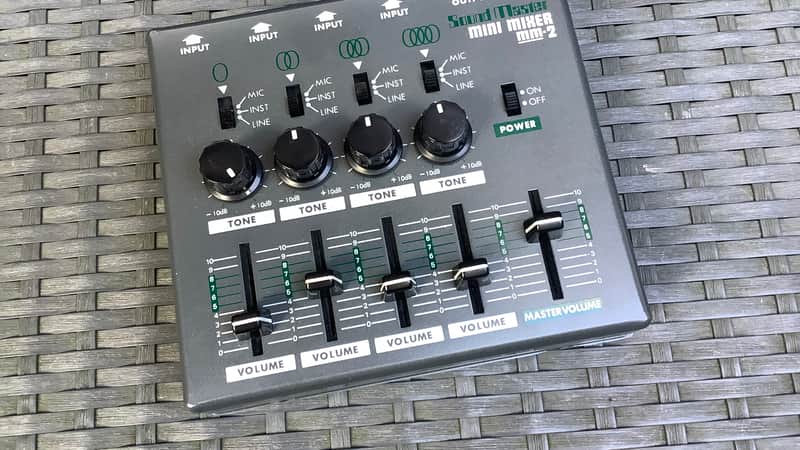 Sound Master mm-2 mini mixer / made in Japan / vintage image 1