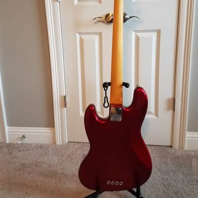 Fender 50th Anniversary Jazz Bass 2010 Candy Apple Red image 13