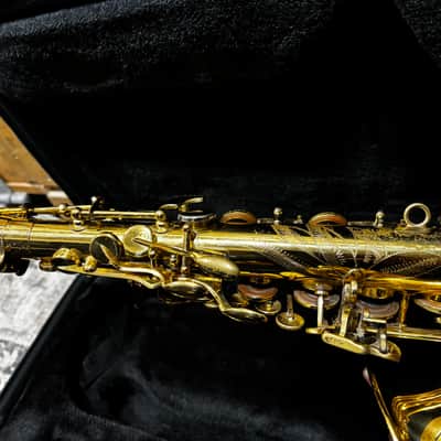 Selmer SAS280R LaVoix II Step-Up Model Alto Saxophone 2010s - Clear-Lacquered Brass image 8