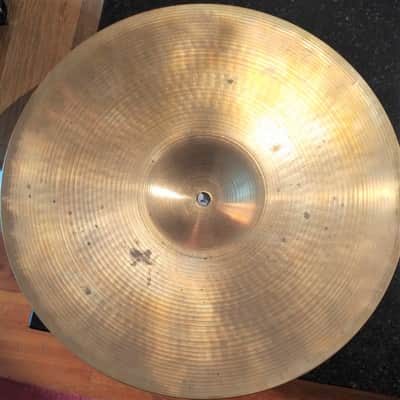 A Zildjian Vintage 14" Hi Hats Bronze 1970's image 12