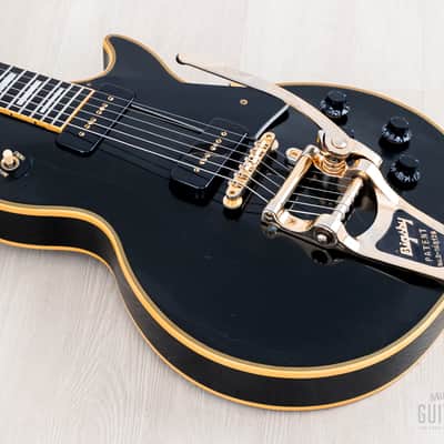 1991 Gibson Custom Shop Edition Pre-Historic '54 Les Paul Custom Black Beauty w/ Case, Yamano image 9