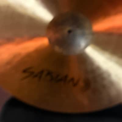 SABIAN HHX thin 21” ride cymbal 2229 grams for drums used excellent image 8