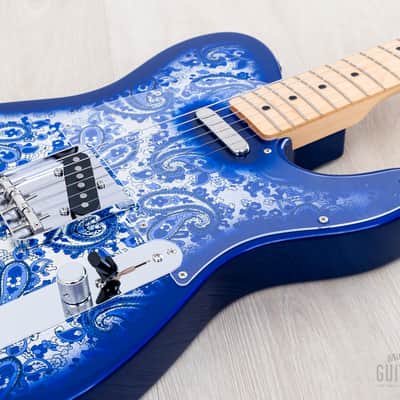 2025 Fender Limited Telecaster Indigo Paisley, Mint w/ Hangtags, Japan MIJ image 6