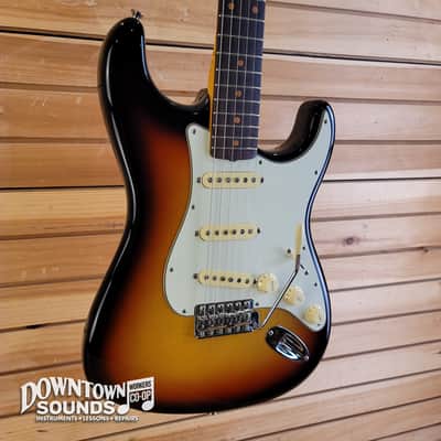 2023 Fender American Vintage II 1961 Stratocaster with Fender G&G-style Tweed Hard Case - 3-Color Sunburst, 8lbs 2oz image 1