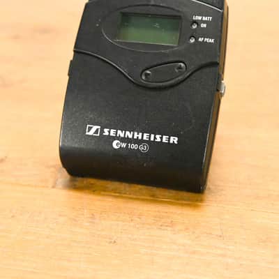 Sennheiser ew 100 G3 Bodypack Wireless System - A Range NO POWER SUPPLY CG01YQR image 11