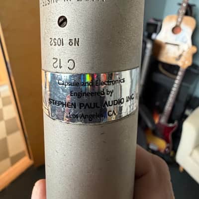 AKG C 12 Large Diaphragm Multipattern Tube Condenser Microphone 1950s - Silver image 6