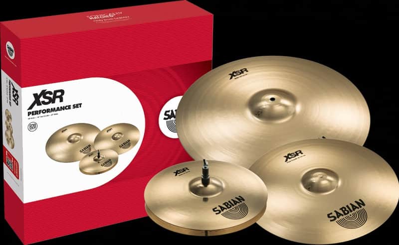 SABIAN XSR5005B XSR Performance Set 3-Pack Cymbal Package Made In Canada image 1