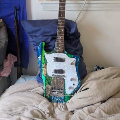 Tonika - Soviet guitar with significant mods image 1