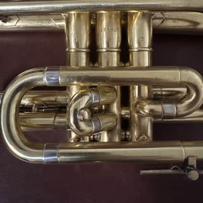 Olds Ambassador Bb Cornet (1955) SN 171426 (100% new clear lacquer) image 8