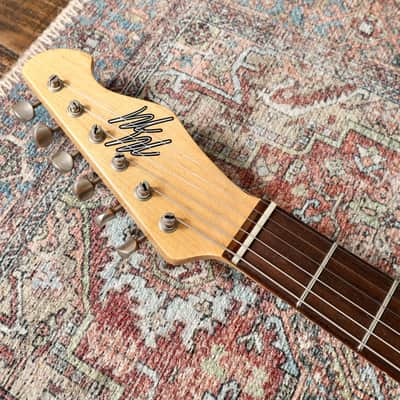 Mario Guitars T-Style 2024 - Aged Firemist Silver Relic w/ Budz / Mojotone pickups. NEW, (Authorized Dealer) image 8