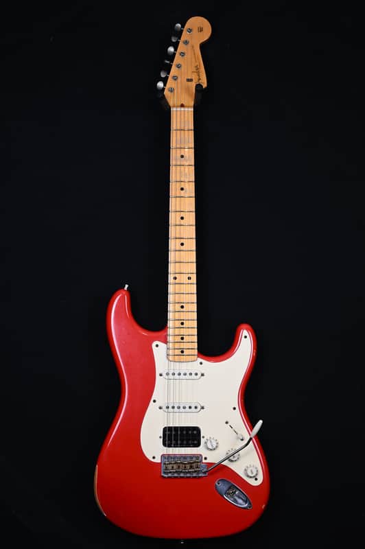 Fender Custom Shop Stratocaster HSS from 2004 in Fiesta Red image 1