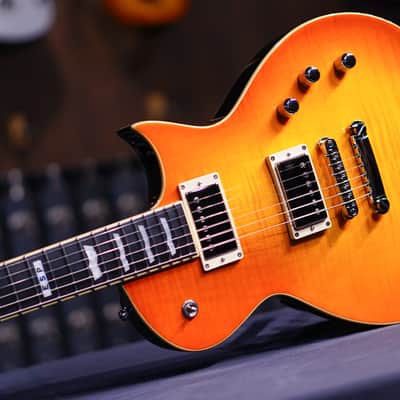 Esp E Ii Eclipse Full Thickness Vintage Honey Burst image 5