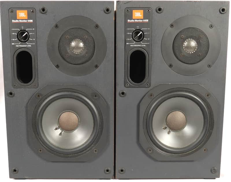 Pair of JBL 4406 Studio Monitor Speakers | Reverb