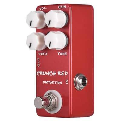 Mosky Audio Crunch Red Distortion Guitar Effect Pedal, FREE PICKS + HOLDER+ FREE SHIP USA image 6