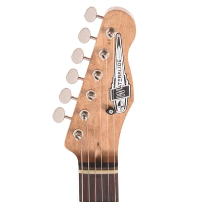 Waterslide T-Style Coodercaster Aged Black Nitro w/ Lollar Lap Steel & Mini Broiler Pickups (Serial #4302026) image 6