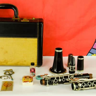 Vintage 60's G LeBlanc Dynamique Clarinet, Case image 2