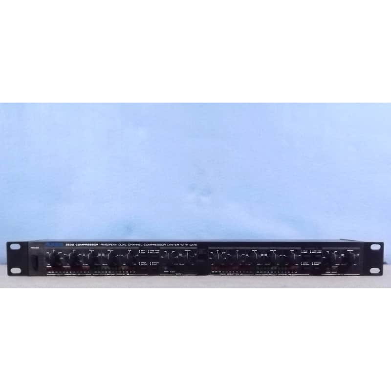 Alesis 3630 Dual-Channel Compressor / Limiter with Gate image 1