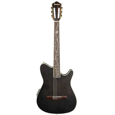 Ibanez TOD10N Tim Henson Signature Nylon Acoustic-Electric Guitar Black (Used) image 2