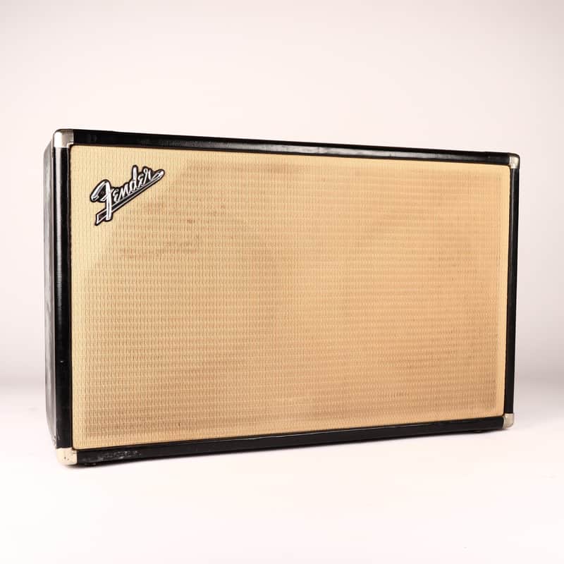 1960s Vintage Fender Cabinet Closed-Back Re-Tolexed Black image 1